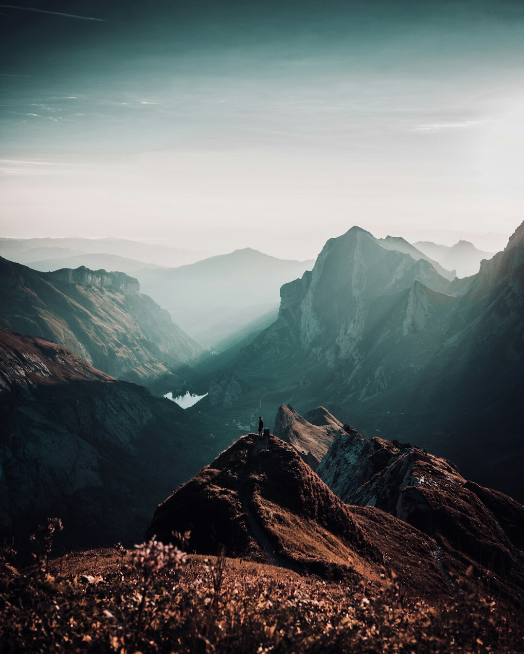 swiss alps landscape